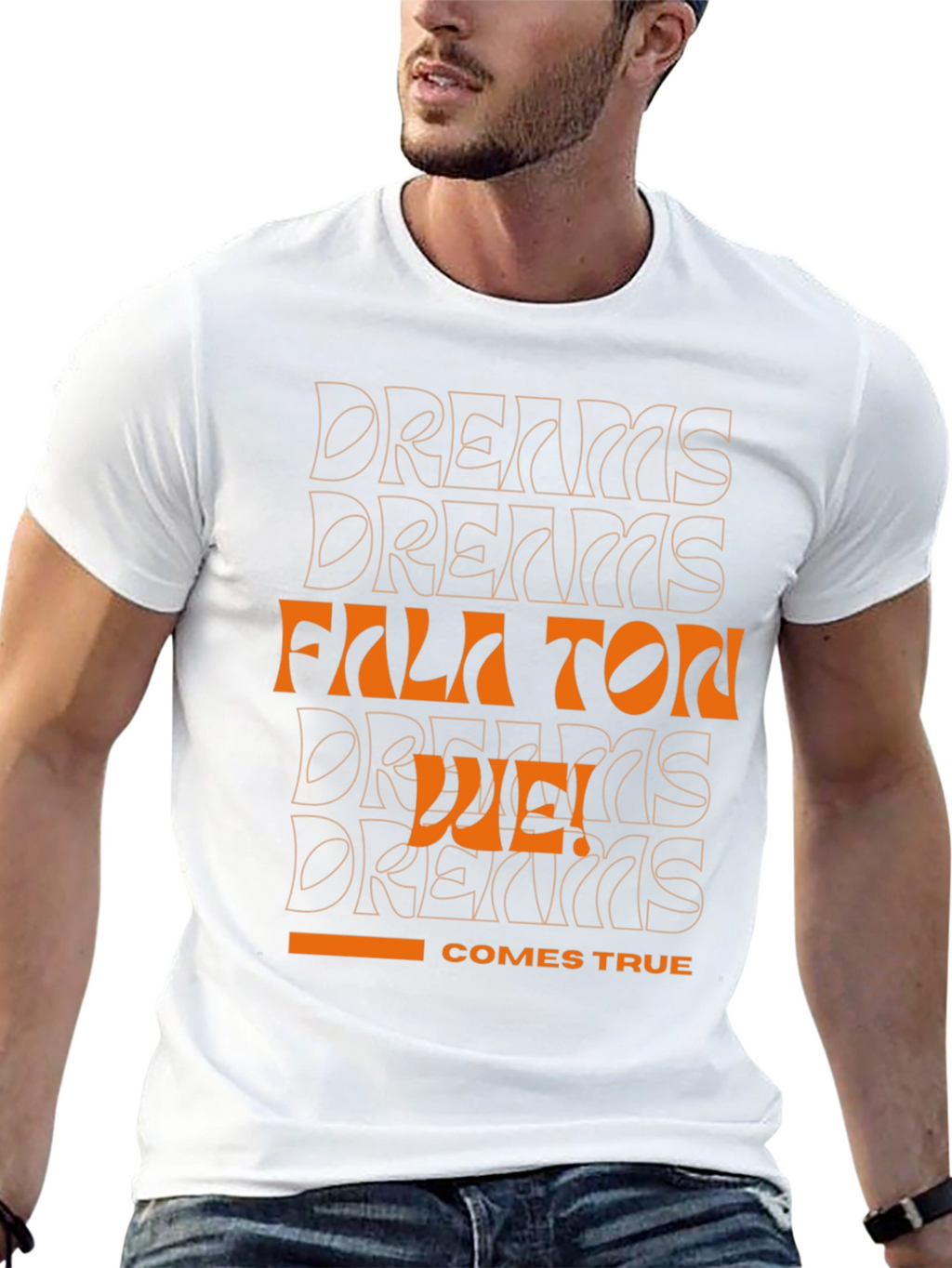 Dreams Come True Black Graphic Tee