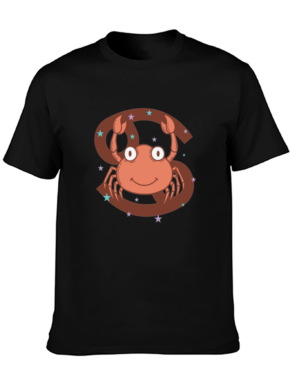 Cancer Zodiac T-Shirt - Cute Crab Design