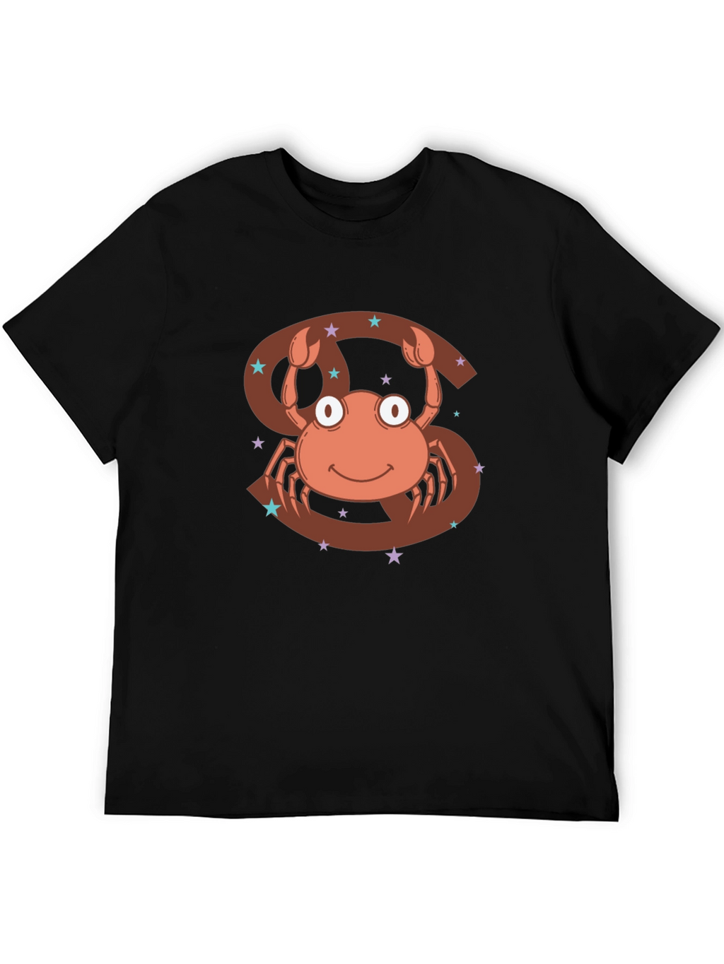 Cancer Zodiac T-Shirt - Cute Crab Design