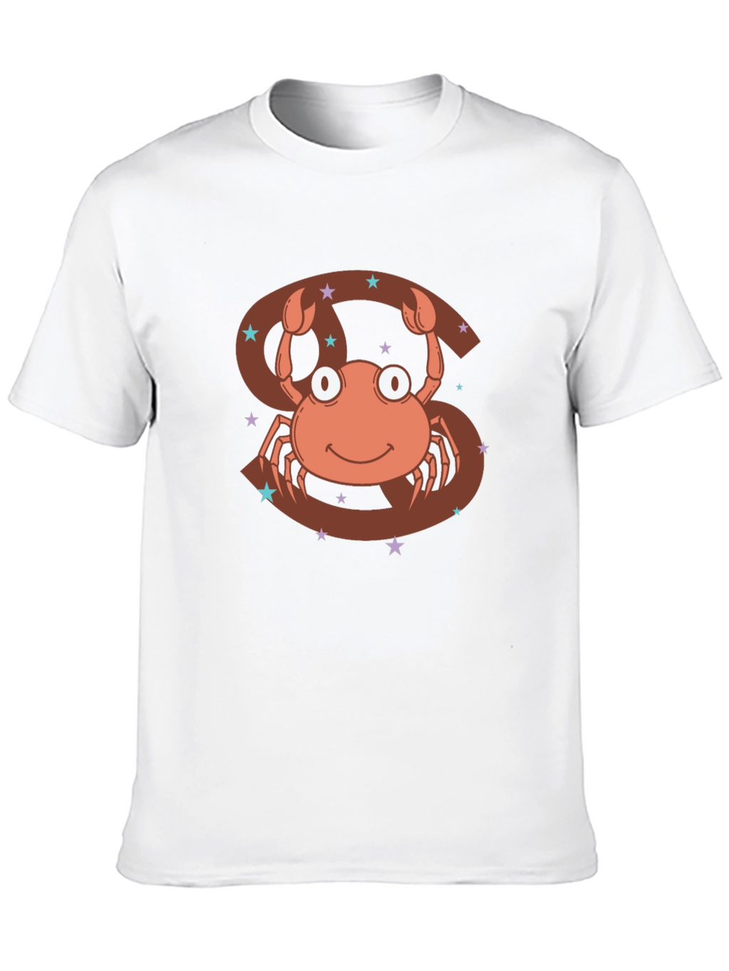 Cancer Zodiac T-Shirt - Cute Crab Design