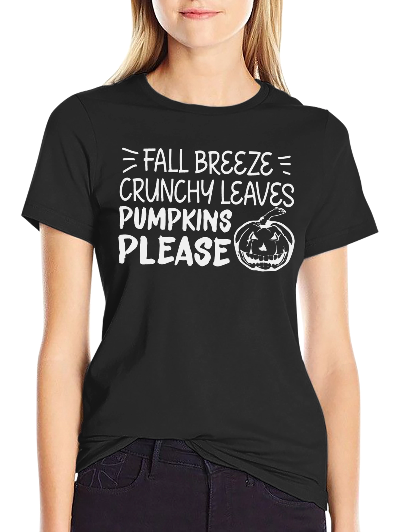 Fall Breeze Pumpkins Please Graphic Tee