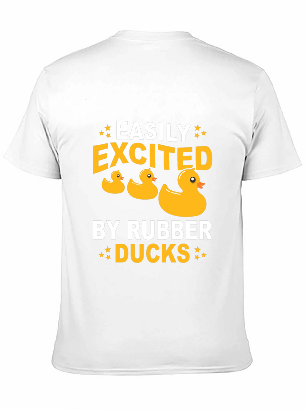 Easily Excited by Rubber Ducks Graphic Tee