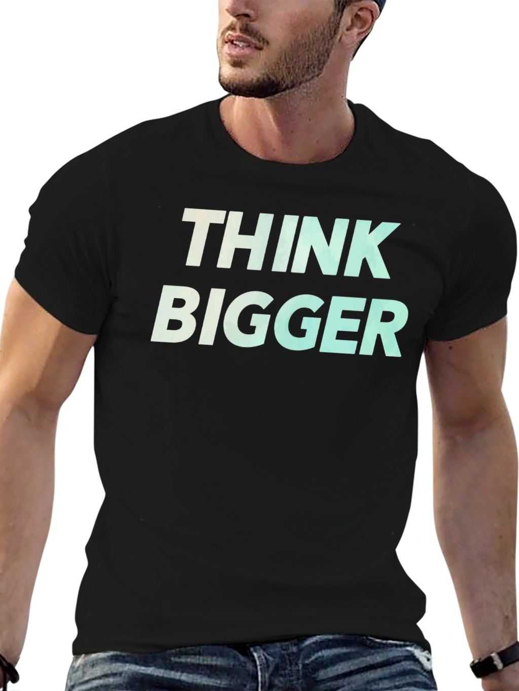 Think Bigger Graphic Tee - Mens