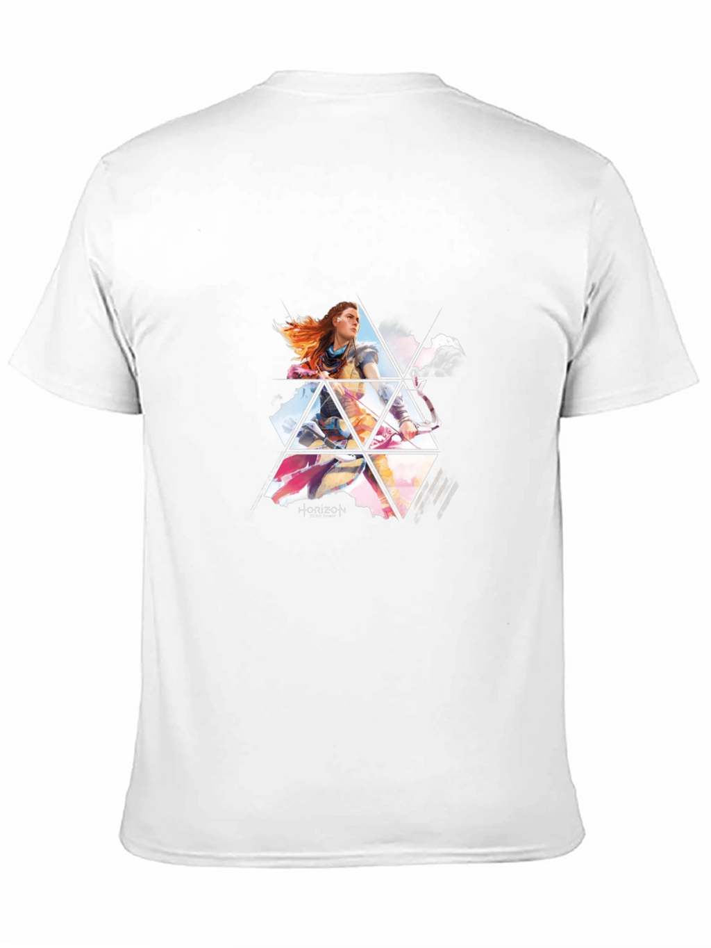 Horizon Forbidden West Mens Black T-Shirt