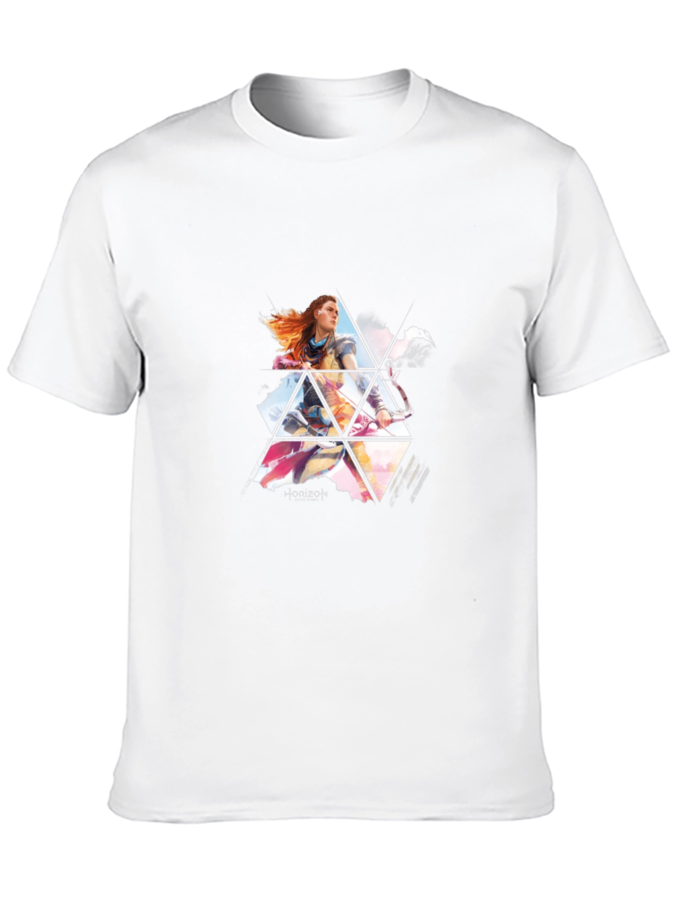 Horizon Forbidden West Mens Black T-Shirt