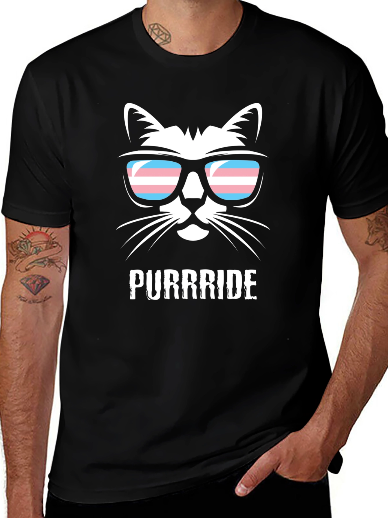 Purrride Trans Cat T-Shirt