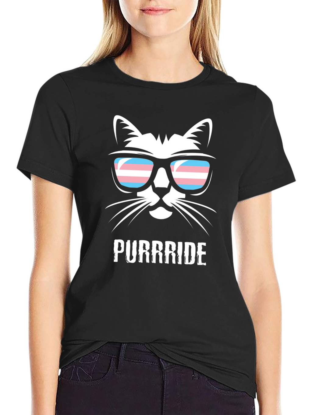 Purrride Trans Cat T-Shirt