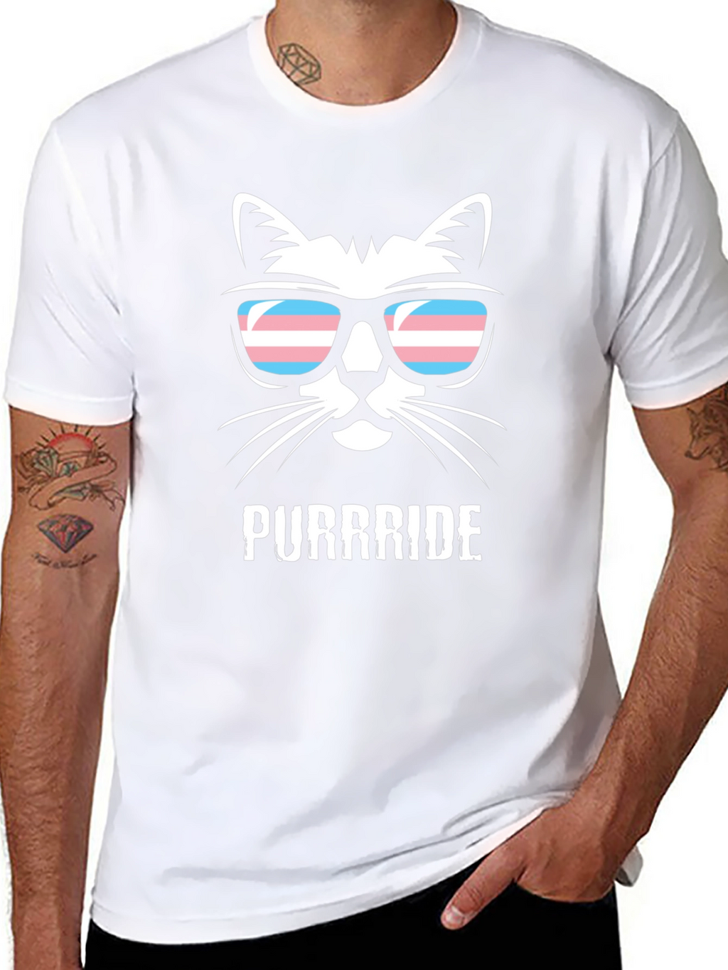 Purrride Trans Cat T-Shirt