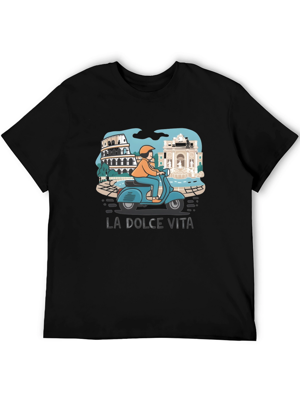 La Dolce Vita Italy Scooter T-Shirt