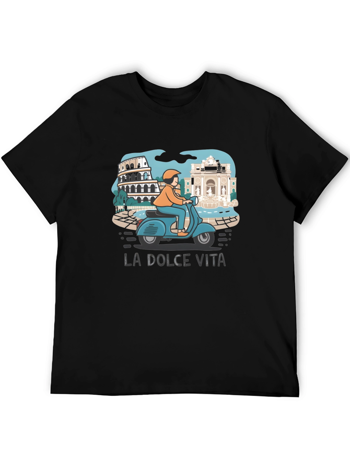 La Dolce Vita Italy Scooter T-Shirt