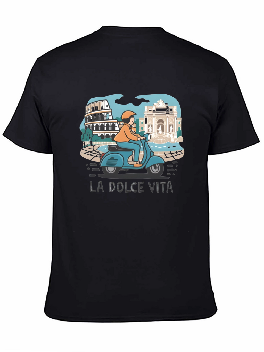 La Dolce Vita Italy Scooter T-Shirt
