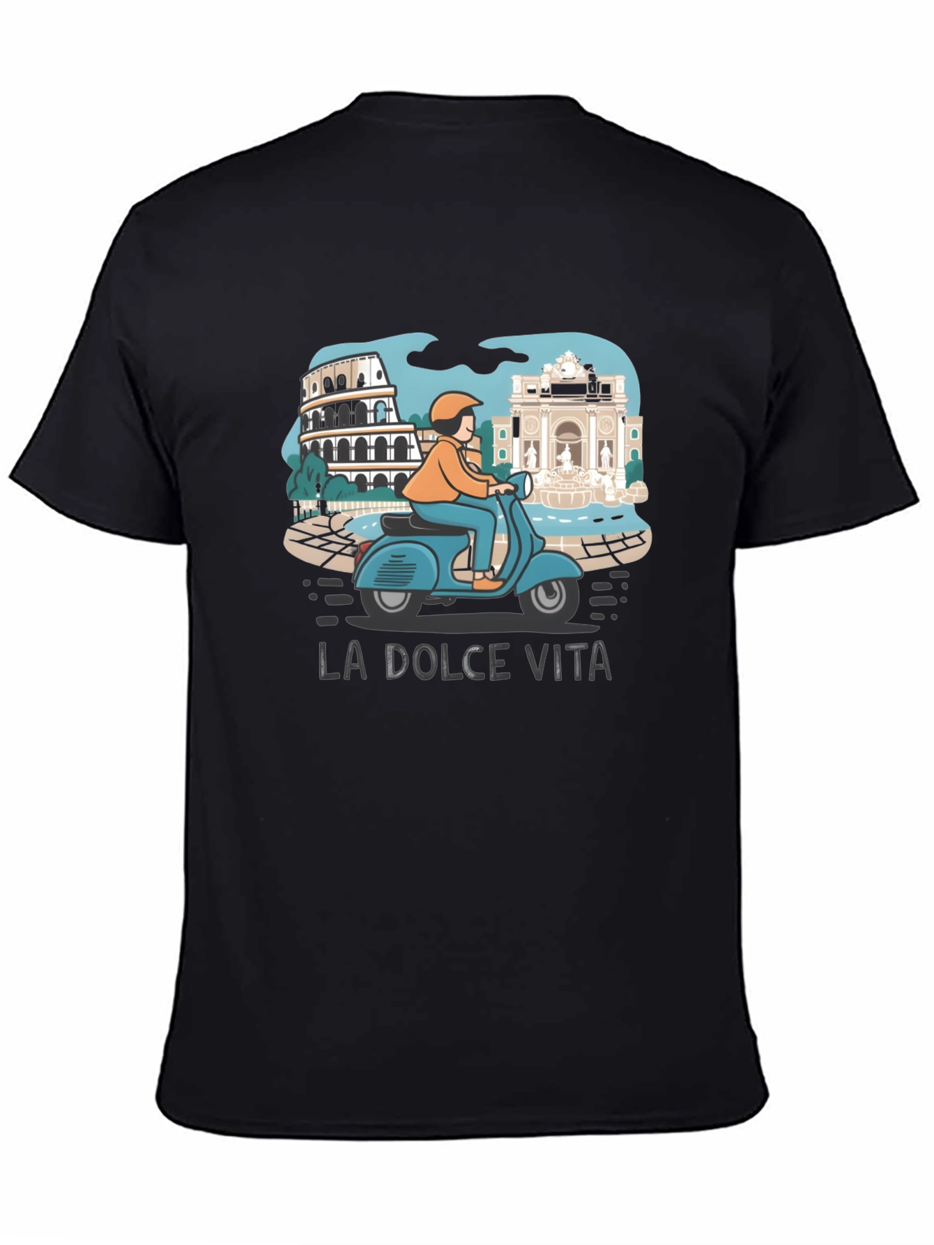 La Dolce Vita Italy Scooter T-Shirt