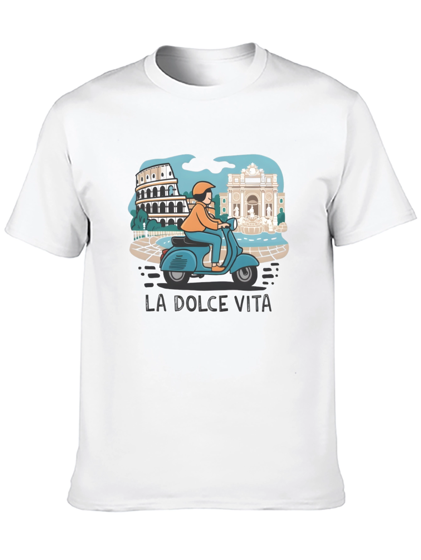 La Dolce Vita Italy Scooter T-Shirt