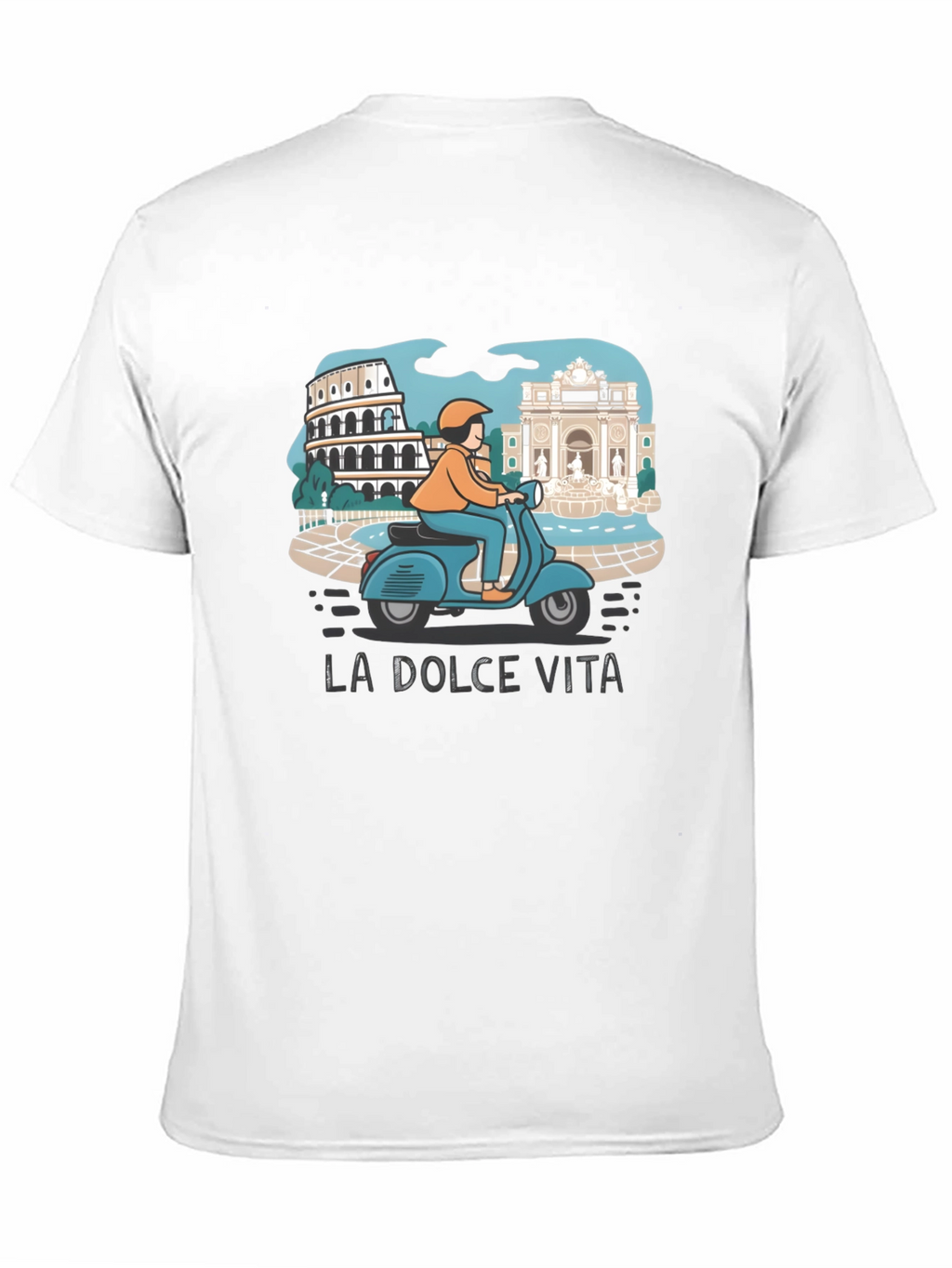 La Dolce Vita Italy Scooter T-Shirt