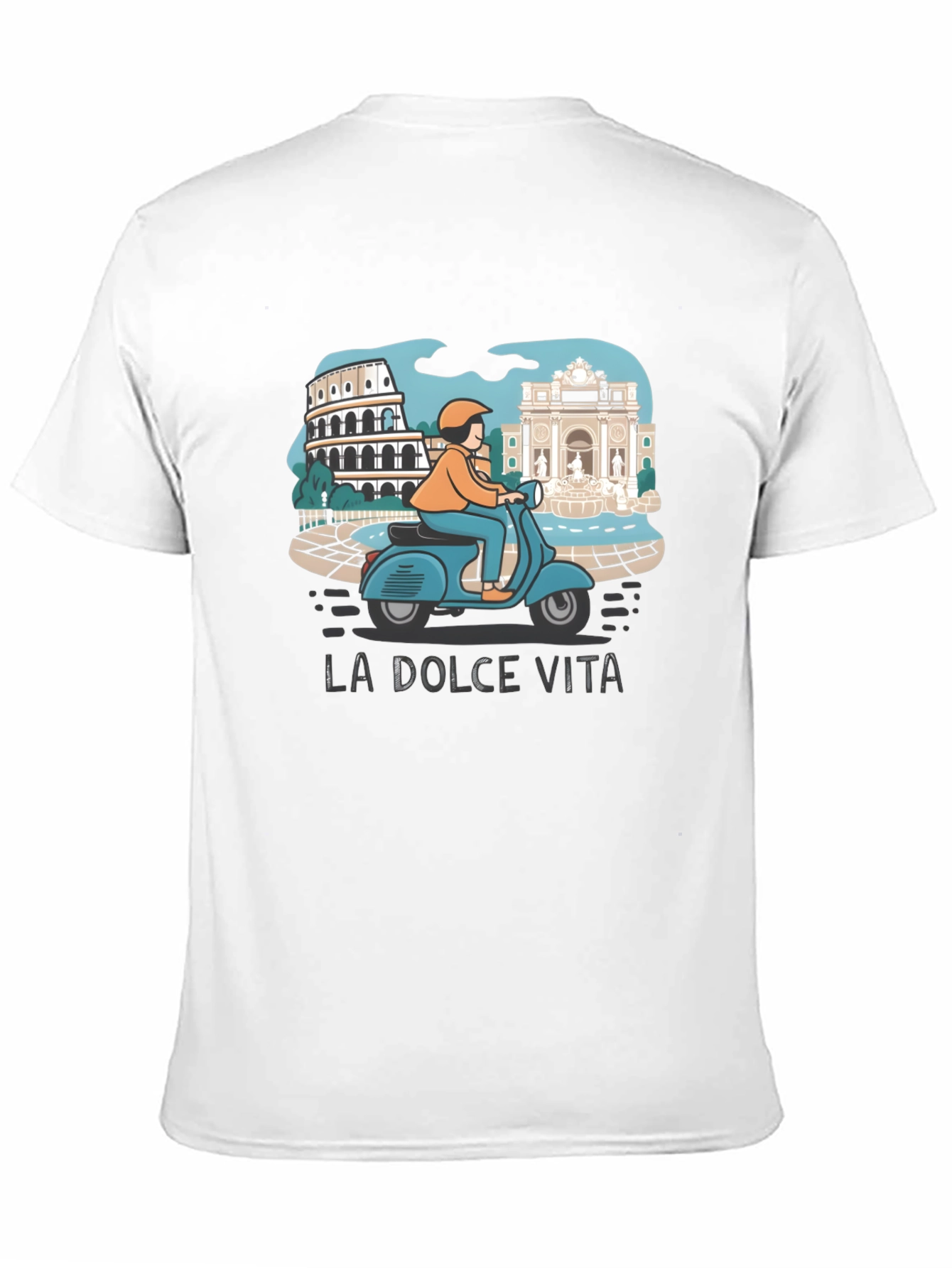 La Dolce Vita Italy Scooter T-Shirt