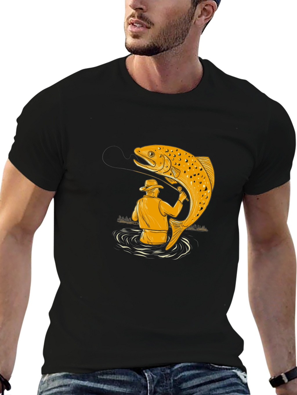 Fishing T-Shirt: Catch of the Day Tee