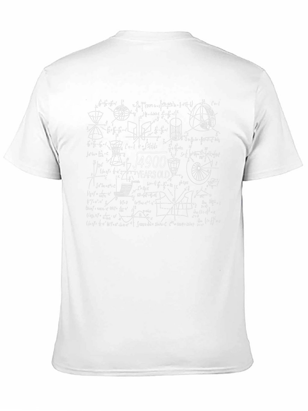 Funny Math 70th Birthday T-Shirt