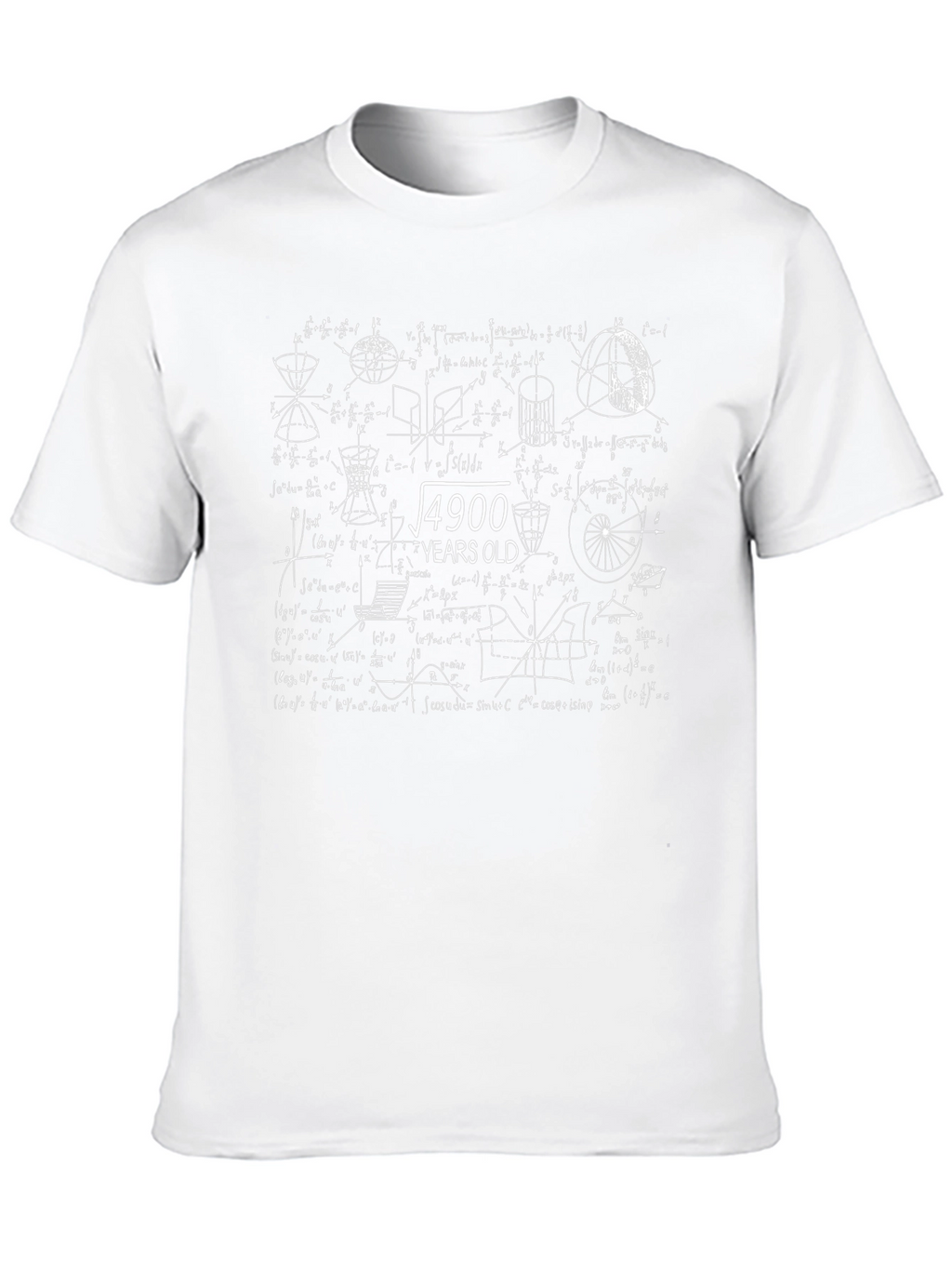 Funny Math 70th Birthday T-Shirt