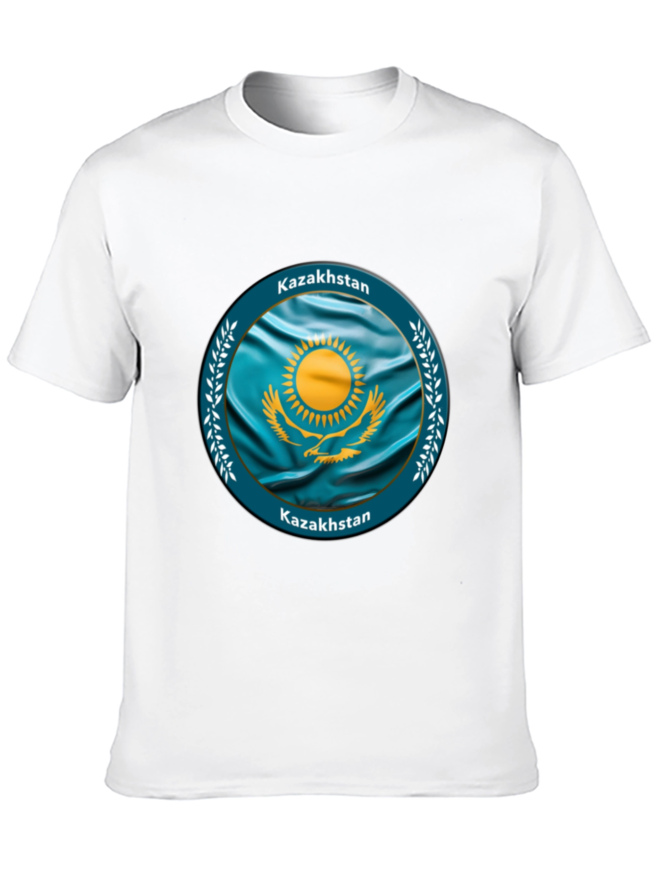 Kazakhstan Flag T-Shirt - Show Your Pride!