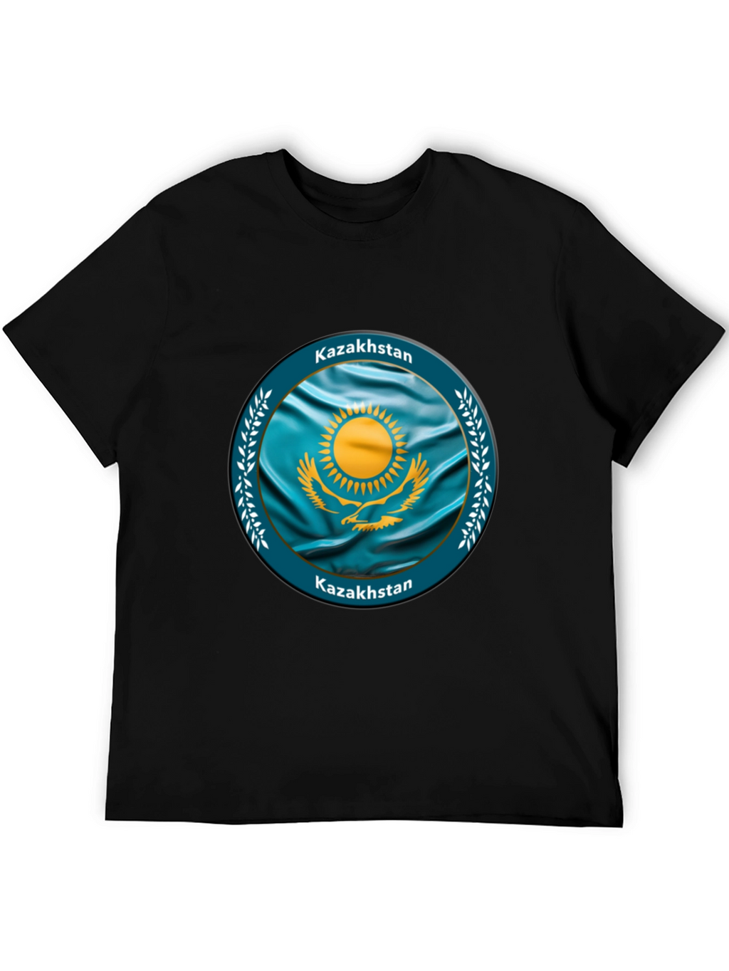 Kazakhstan Flag T-Shirt - Show Your Pride!