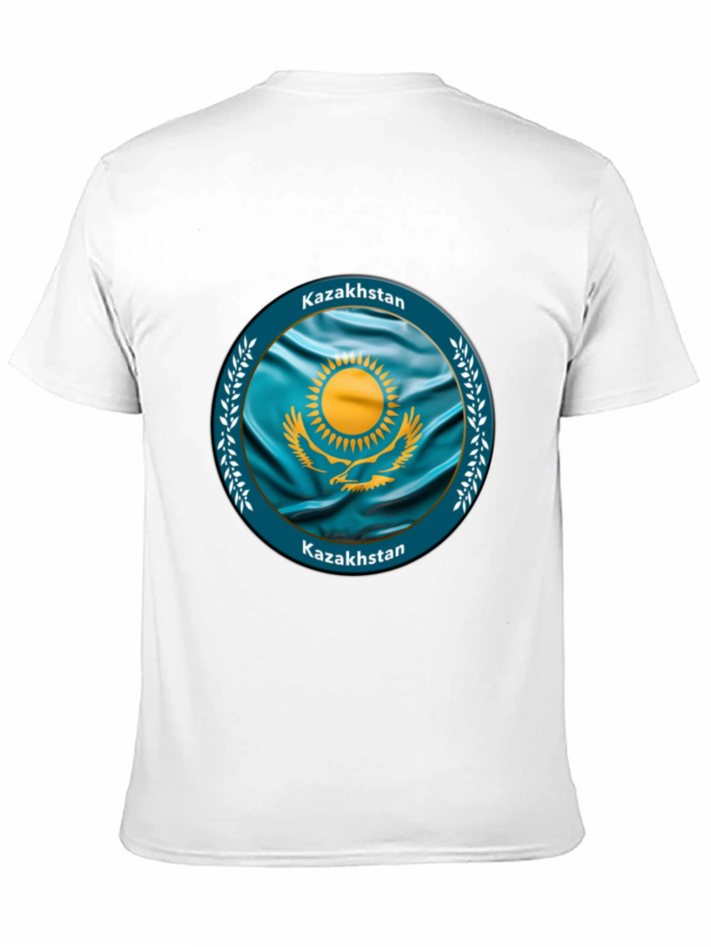 Kazakhstan Flag T-Shirt - Show Your Pride!
