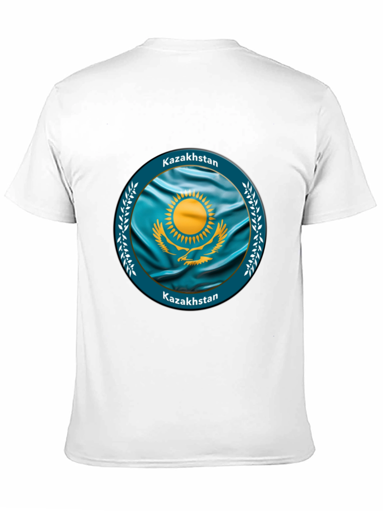Kazakhstan Flag T-Shirt - Show Your Pride!