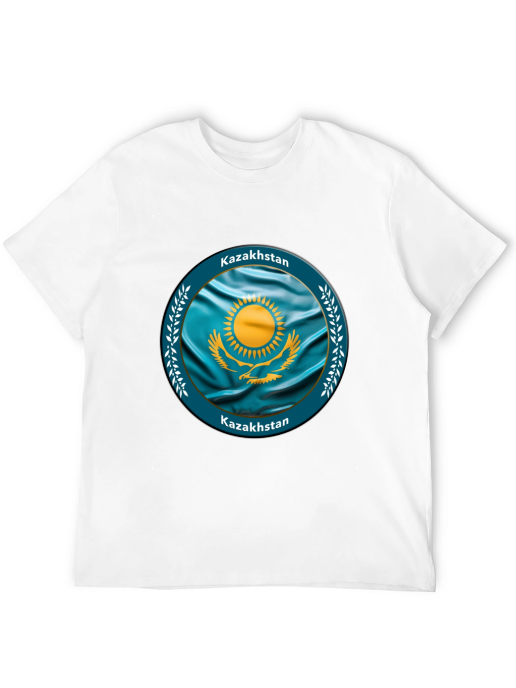 Kazakhstan Flag T-Shirt - Show Your Pride!