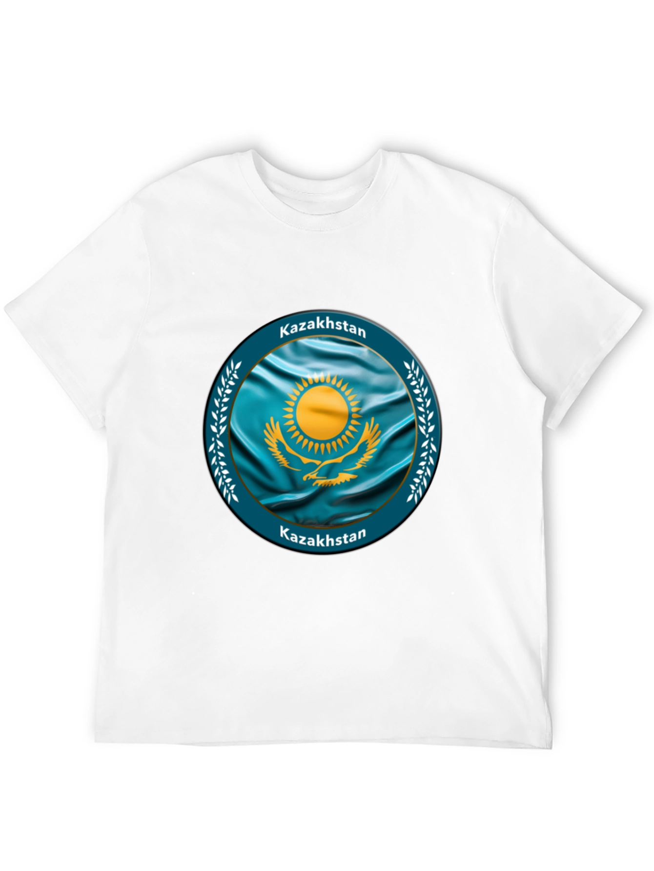 Kazakhstan Flag T-Shirt - Show Your Pride!