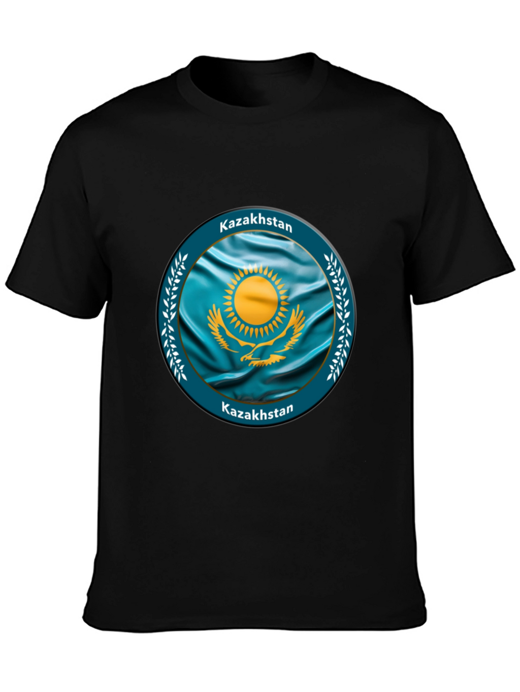 Kazakhstan Flag T-Shirt - Show Your Pride!