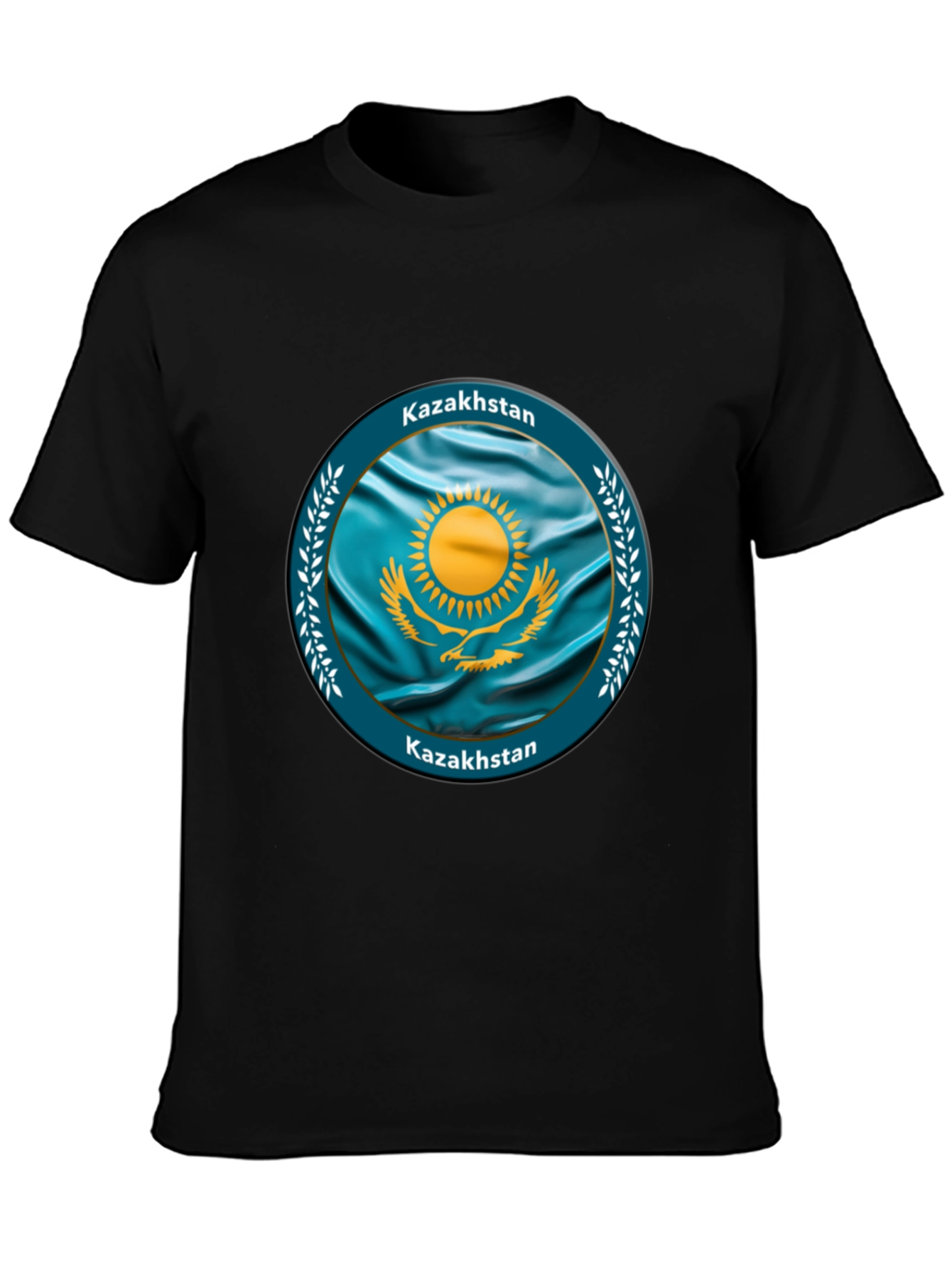 Kazakhstan Flag T-Shirt - Show Your Pride!