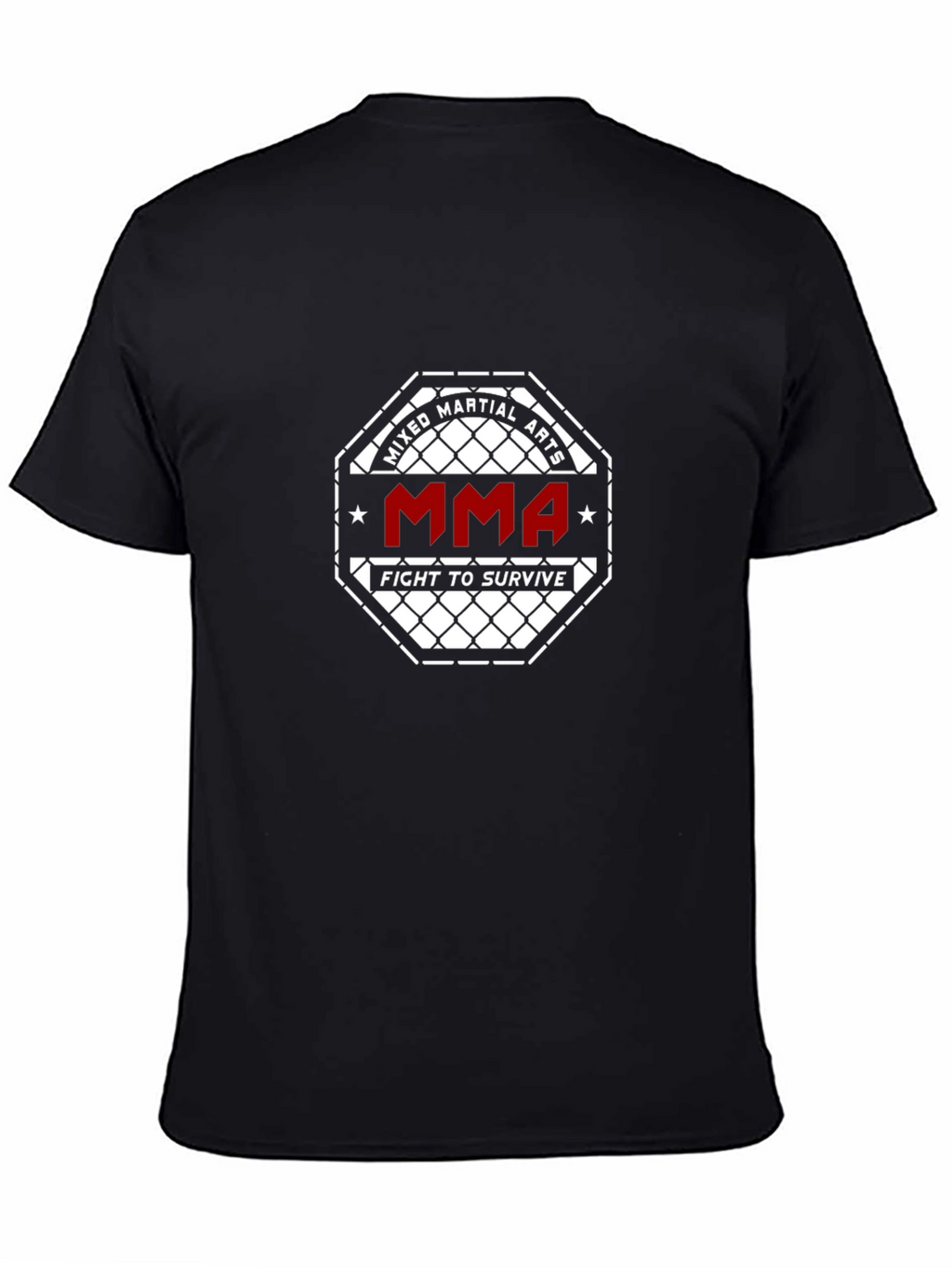 MMA Fight to Survive Black T-Shirt