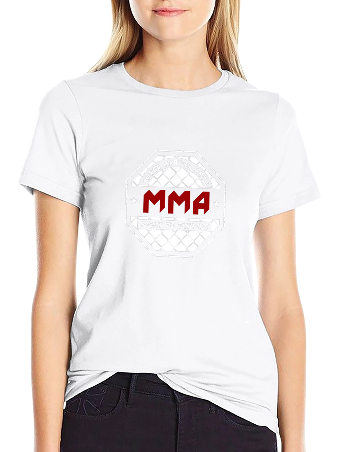 MMA Fight to Survive Black T-Shirt