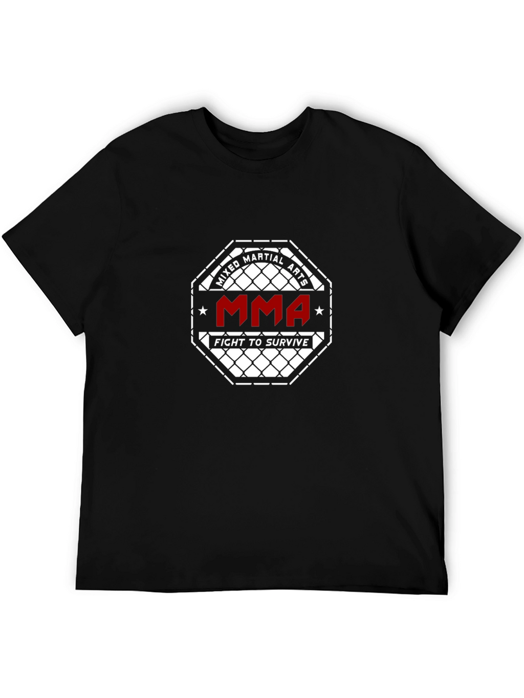 MMA Fight to Survive Black T-Shirt