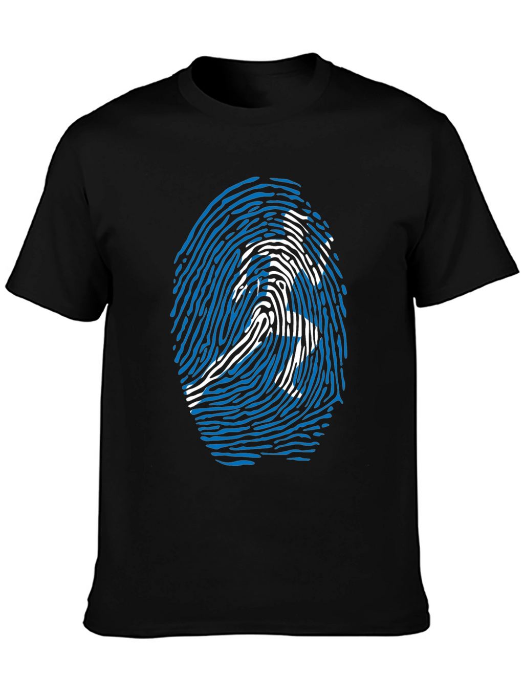 Fingerprint Runner Graphic T-Shirt
