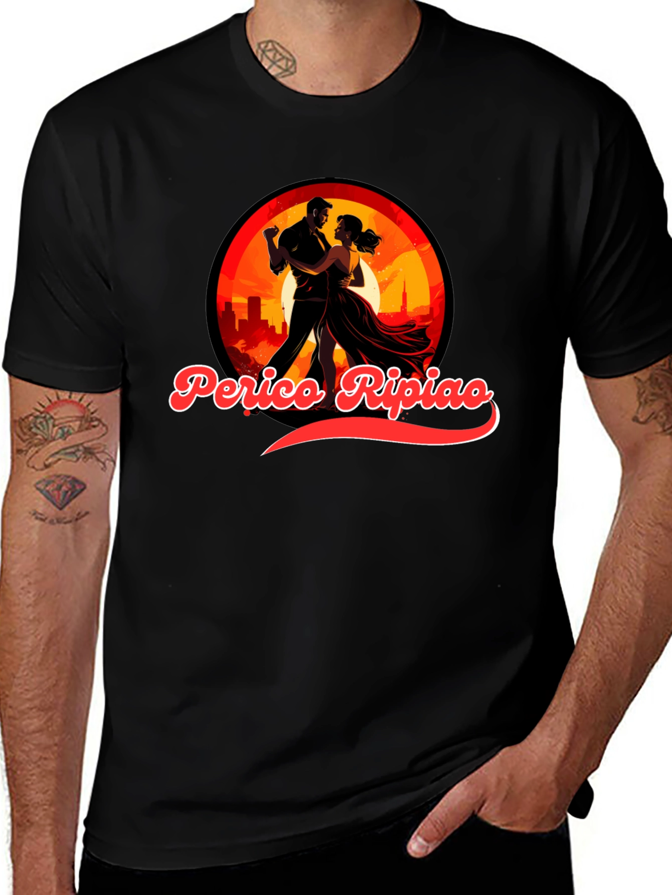 Perico Ripiao Dance T-Shirt - Black