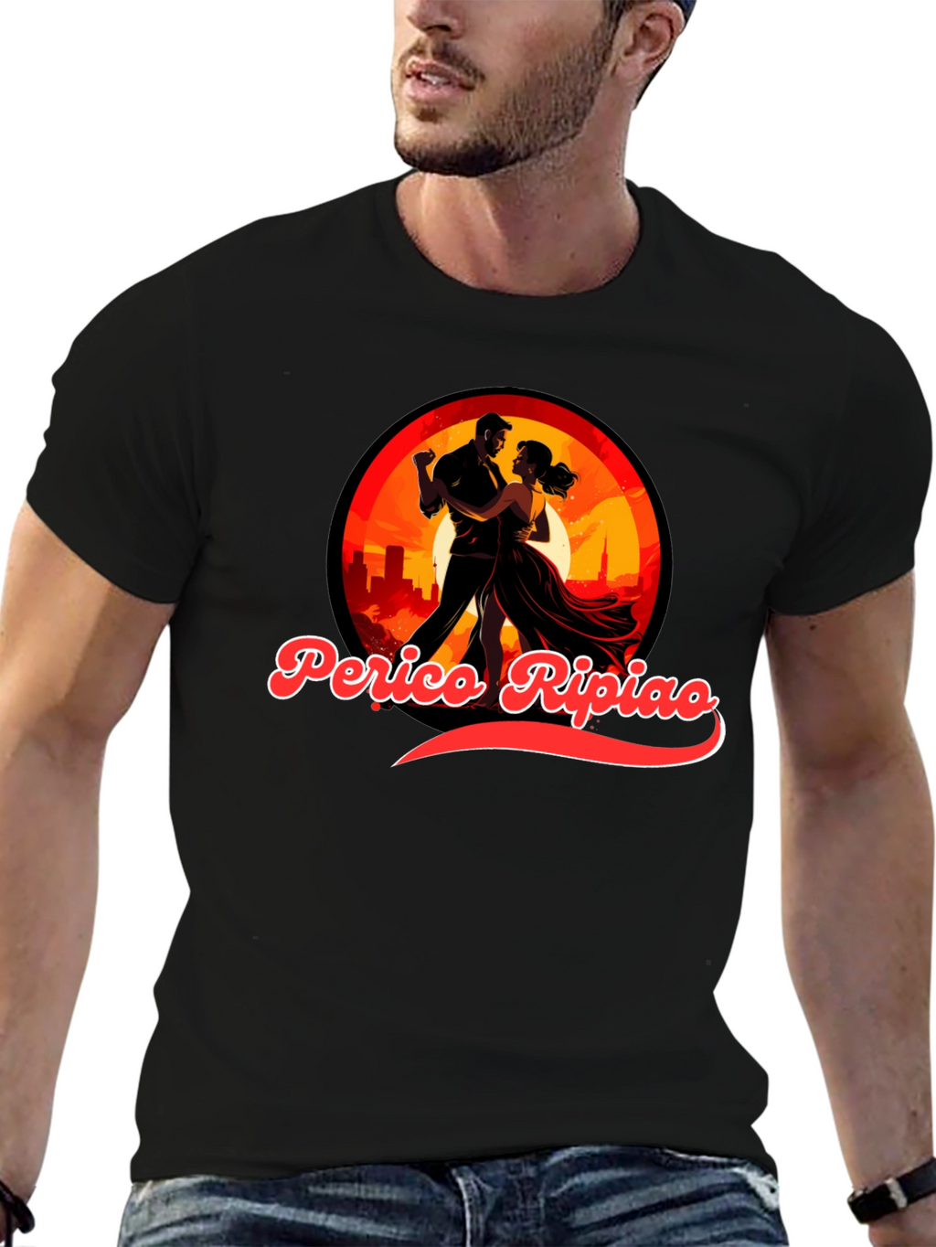 Perico Ripiao Dance T-Shirt - Black
