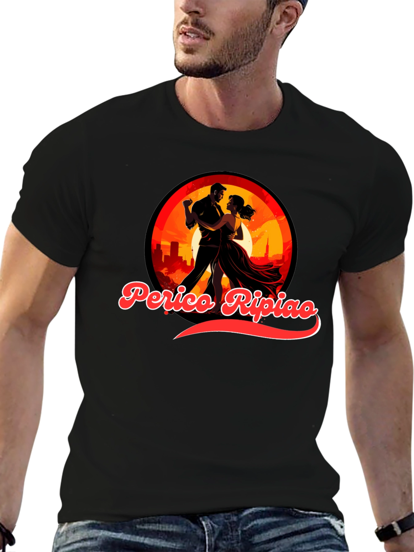 Perico Ripiao Dance T-Shirt - Black