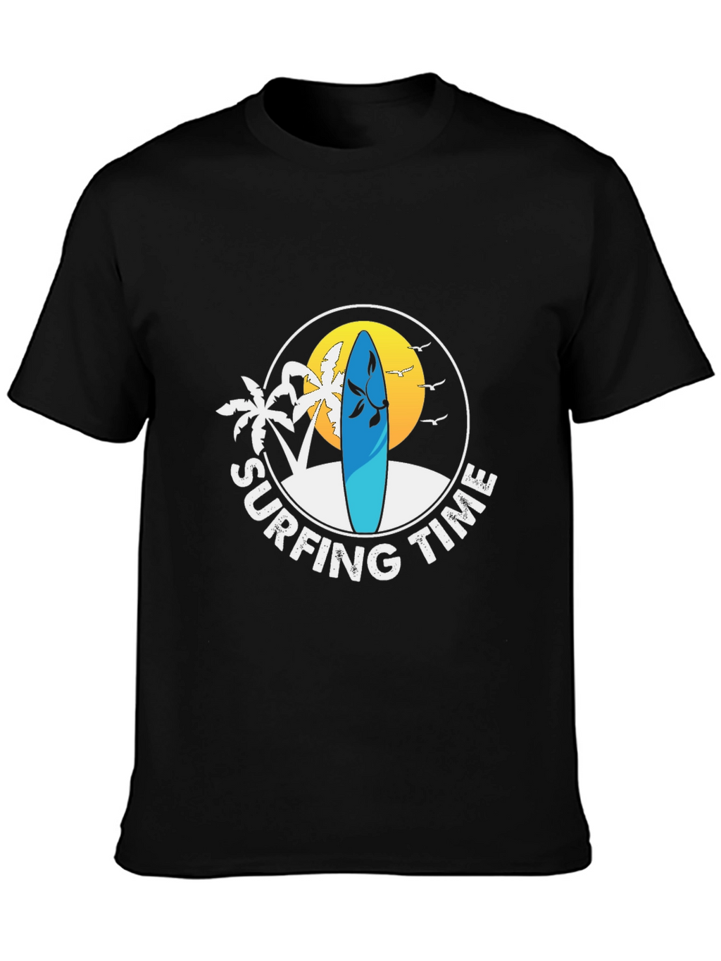 Surfing Time Graphic Tee - Beach Vibes