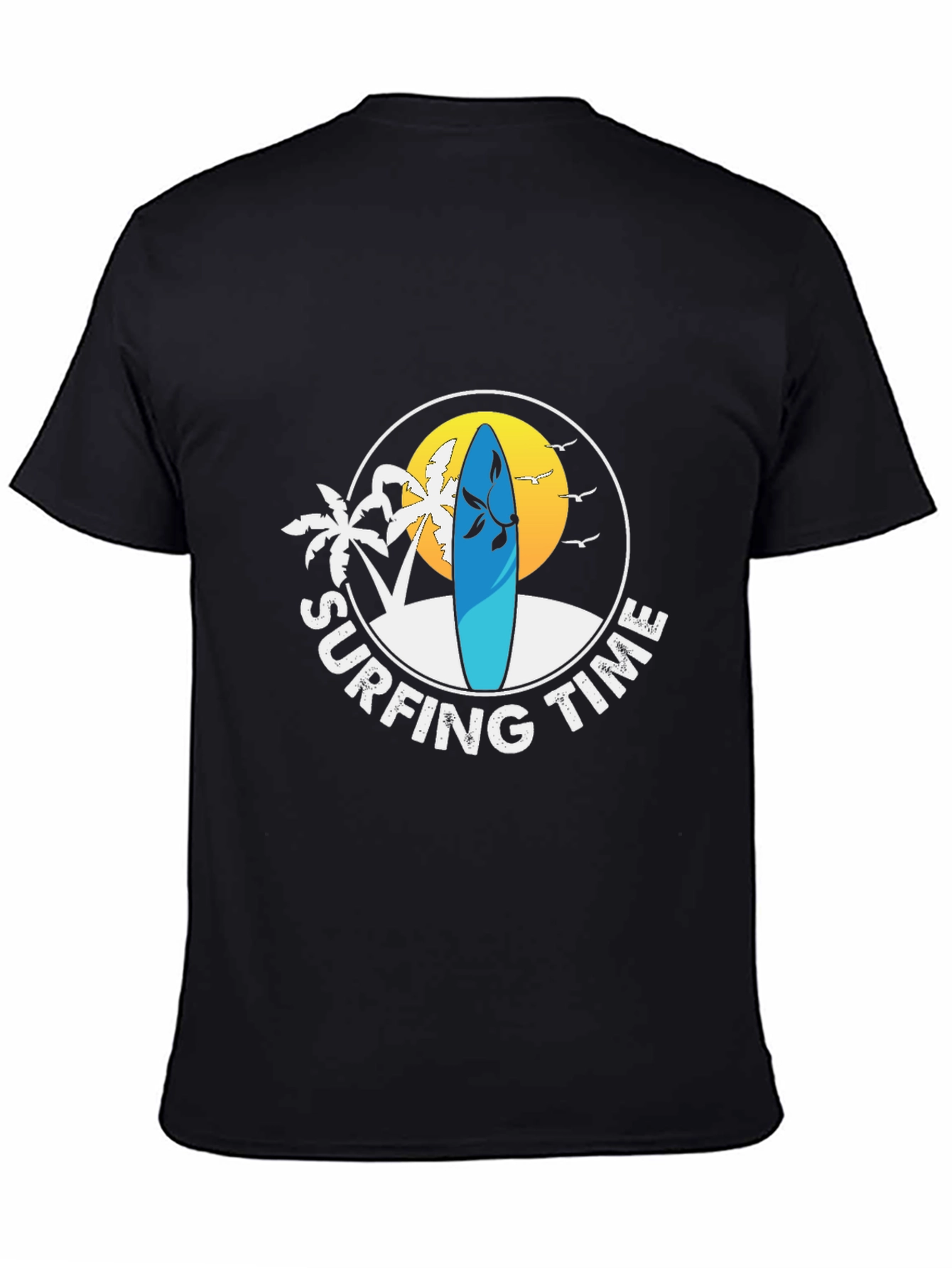 Surfing Time Graphic Tee - Beach Vibes