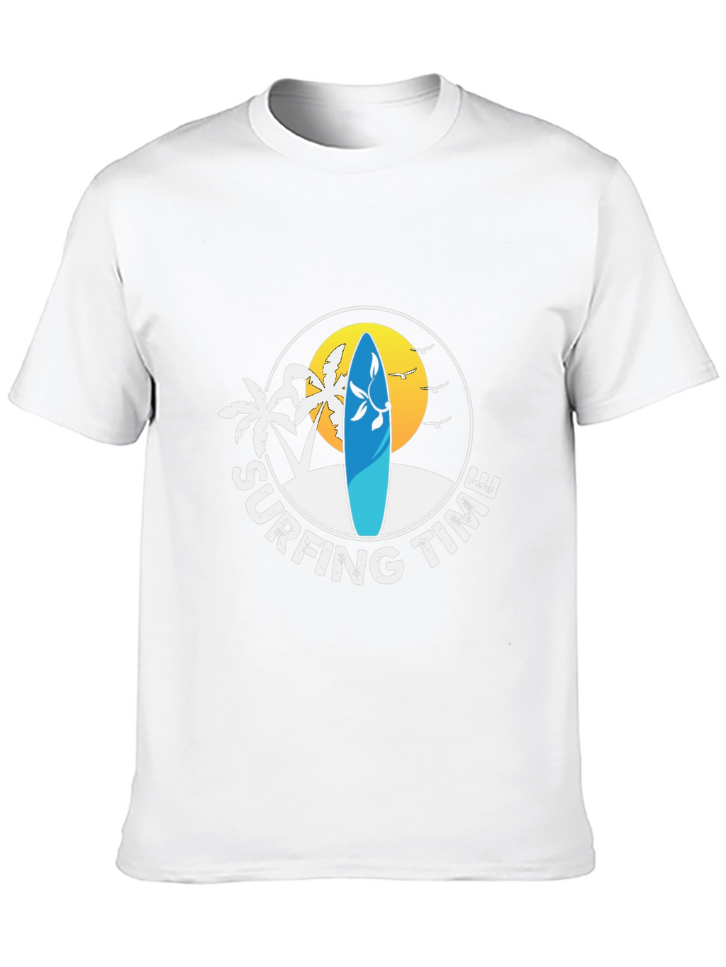 Surfing Time Graphic Tee - Beach Vibes
