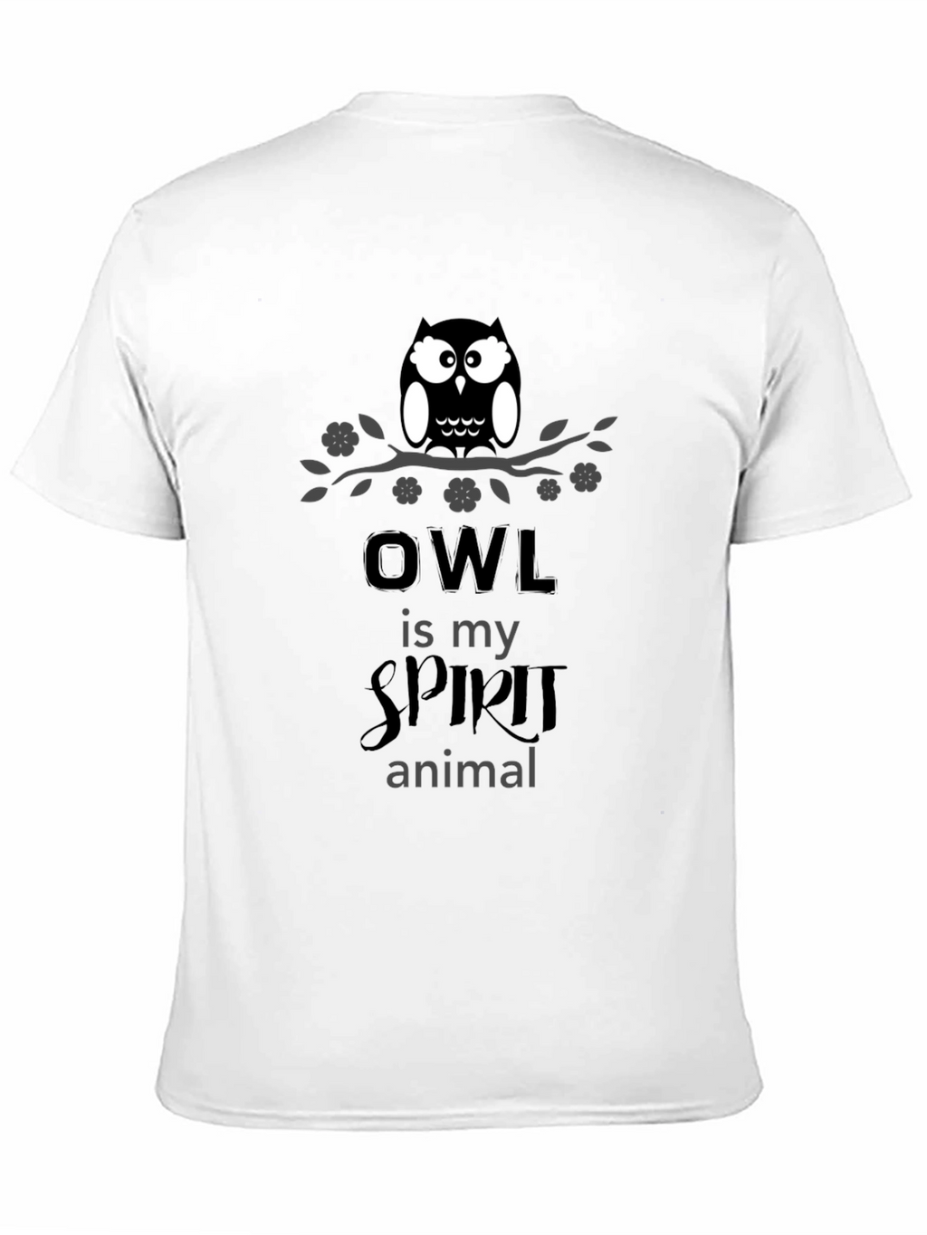Owl Spirit Animal Graphic T-Shirt