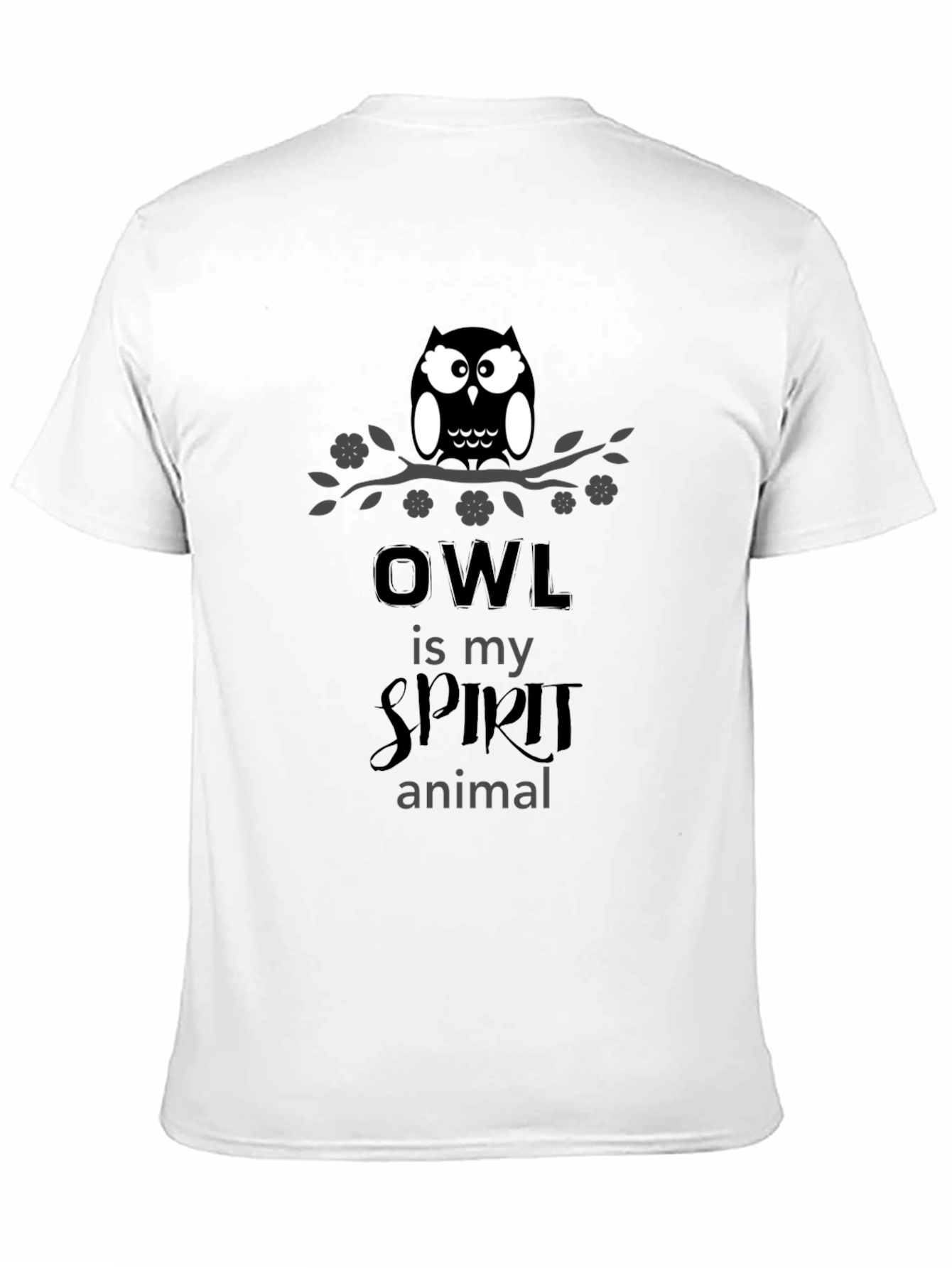 Owl Spirit Animal Graphic T-Shirt