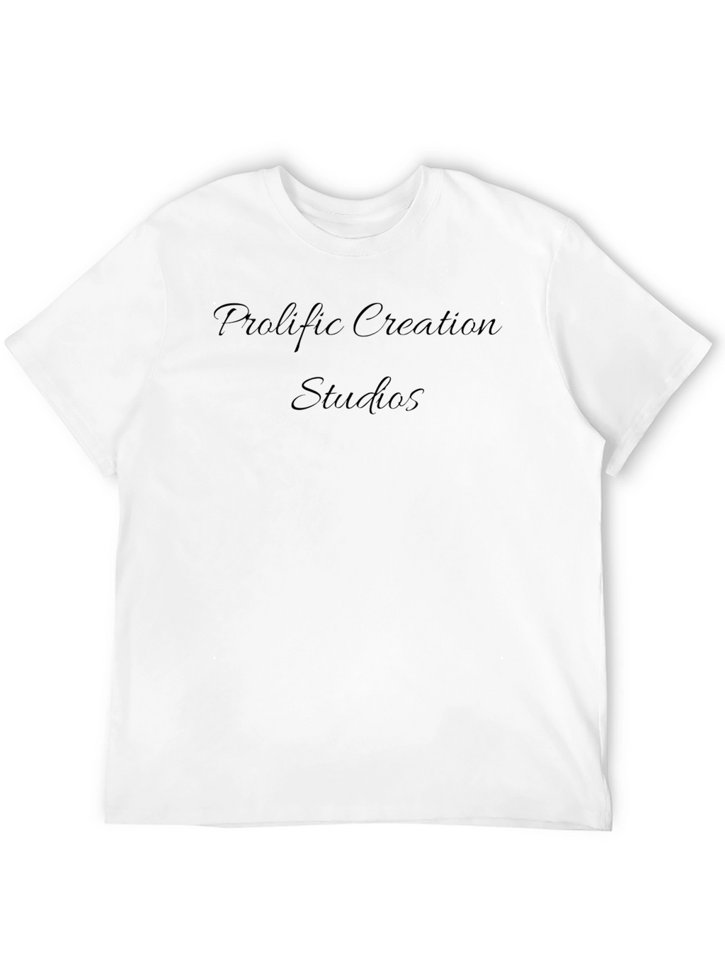 Prolific Creation Studios Black Graphic T-Shirt