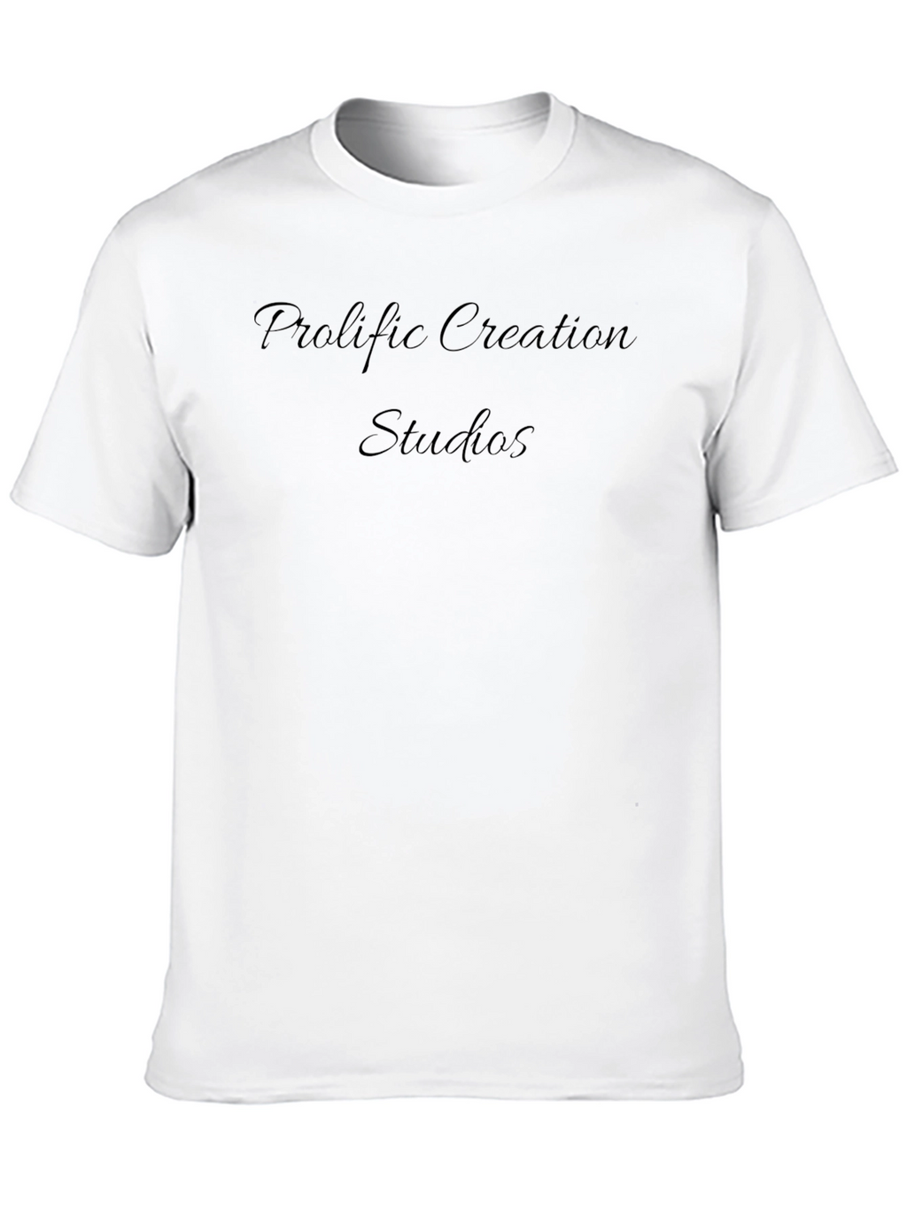 Prolific Creation Studios Black Graphic T-Shirt