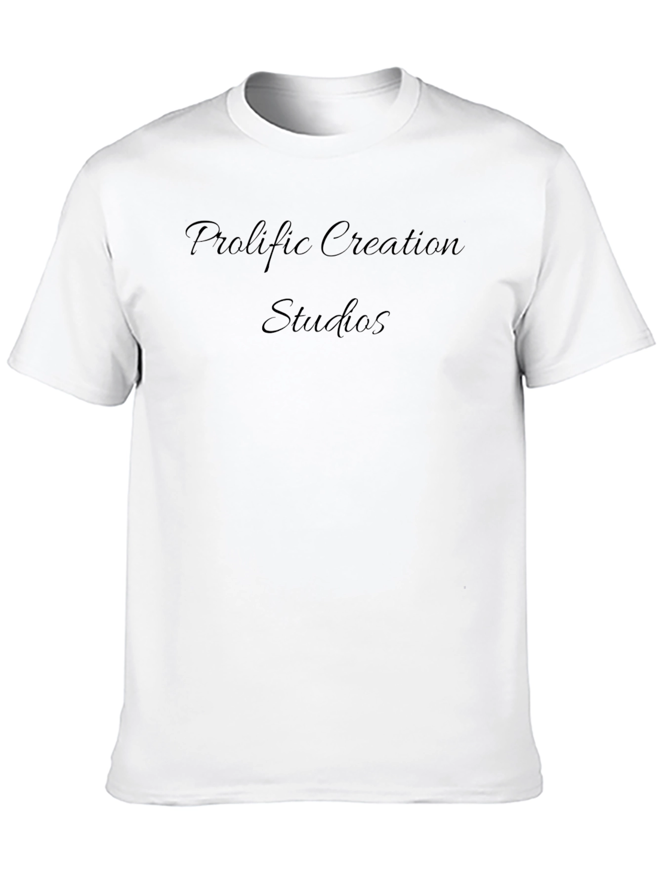 Prolific Creation Studios Black Graphic T-Shirt