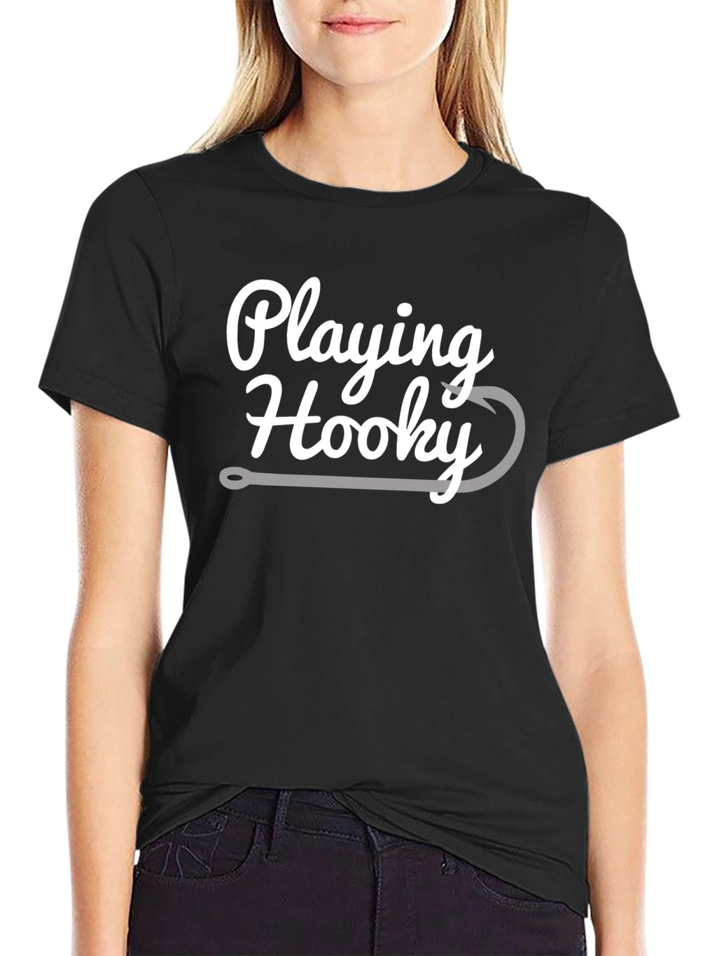 Playing Hooky Graphic T-Shirt - Black