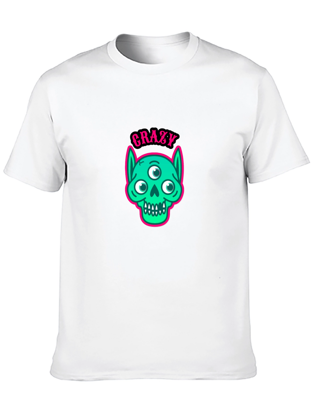 Crazy Monster Graphic T-Shirt