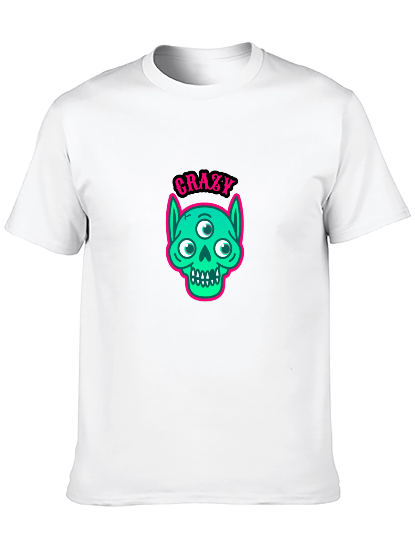 Crazy Monster Graphic T-Shirt