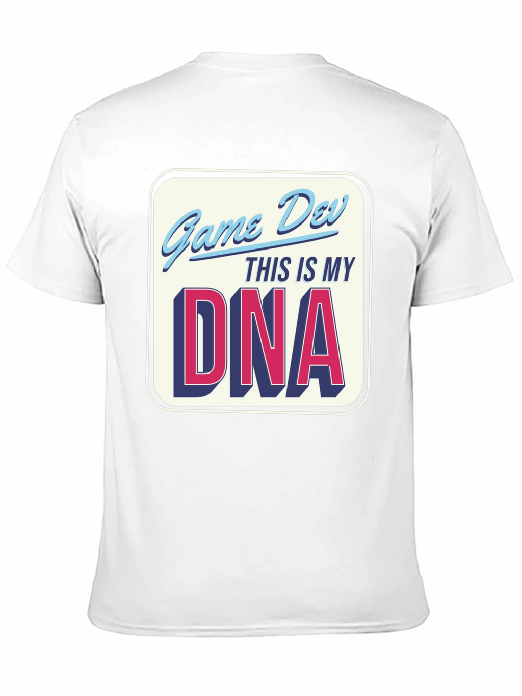 Game Dev DNA T-Shirt - Black Crew Neck Tee