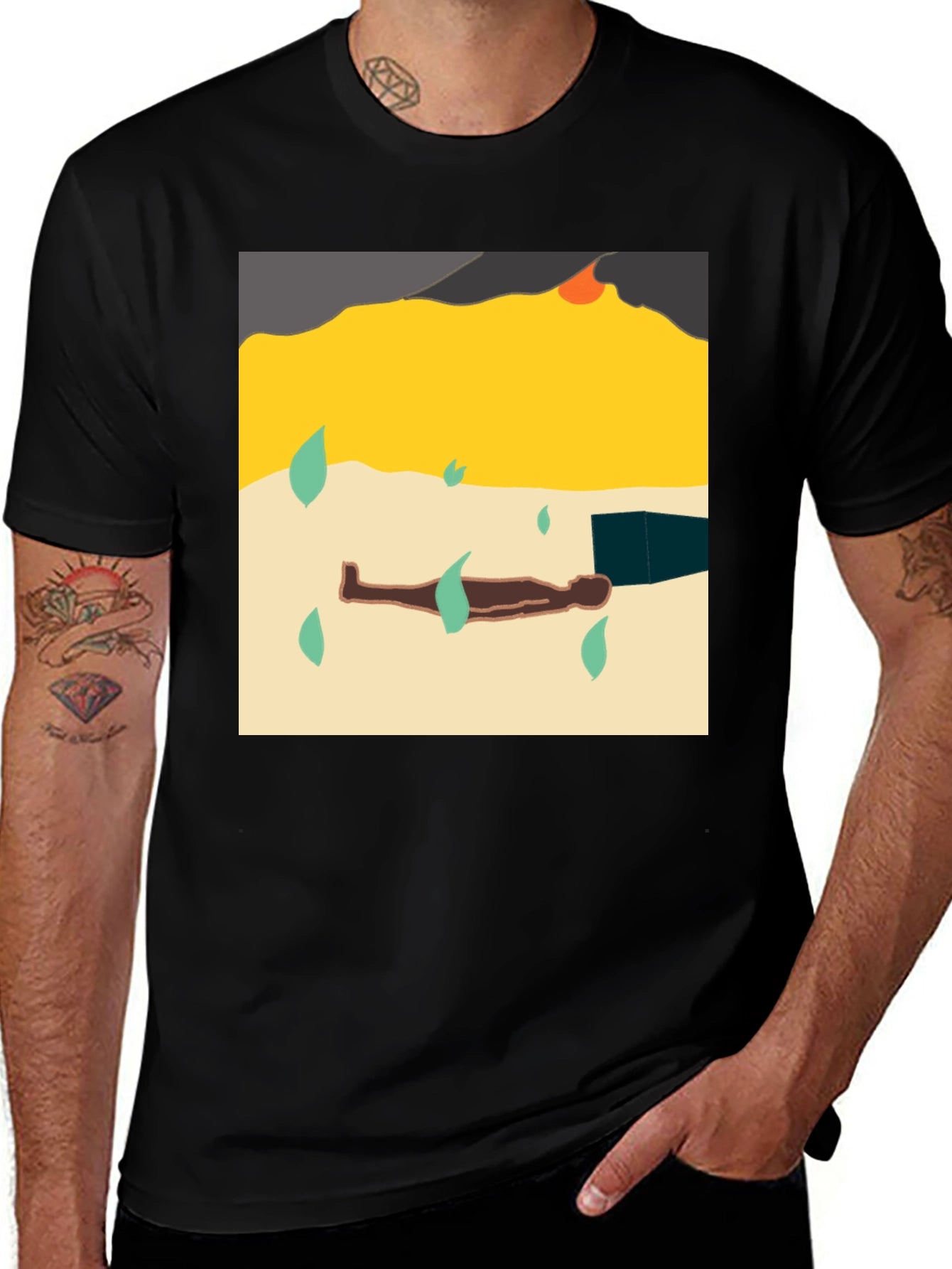Abstract Design Tee - Modern Art T-Shirt